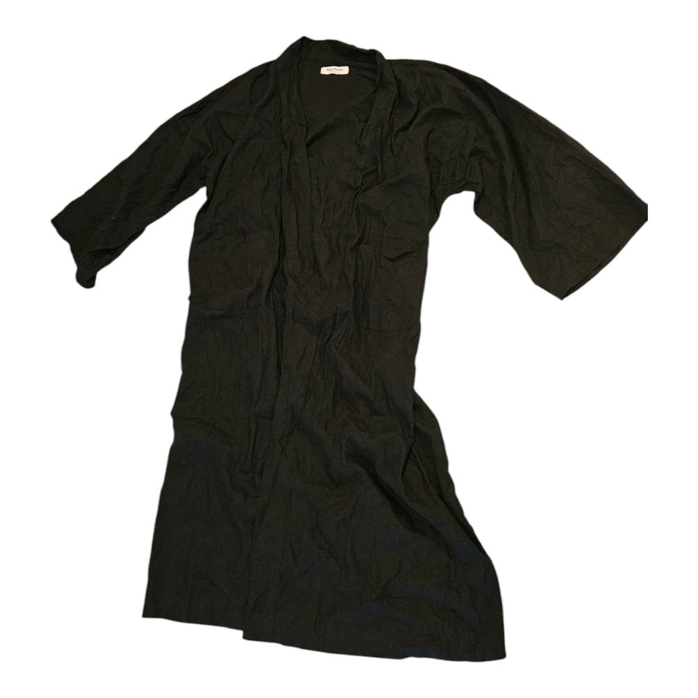 Neza Studio Medium Black Open Long Cardigan